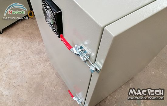 Quạt xả ẩm trên máy sấy mini Mactech