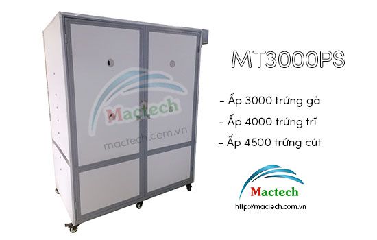 Máy Ấp Trứng Mactech 3000 Trứng MT3000PS