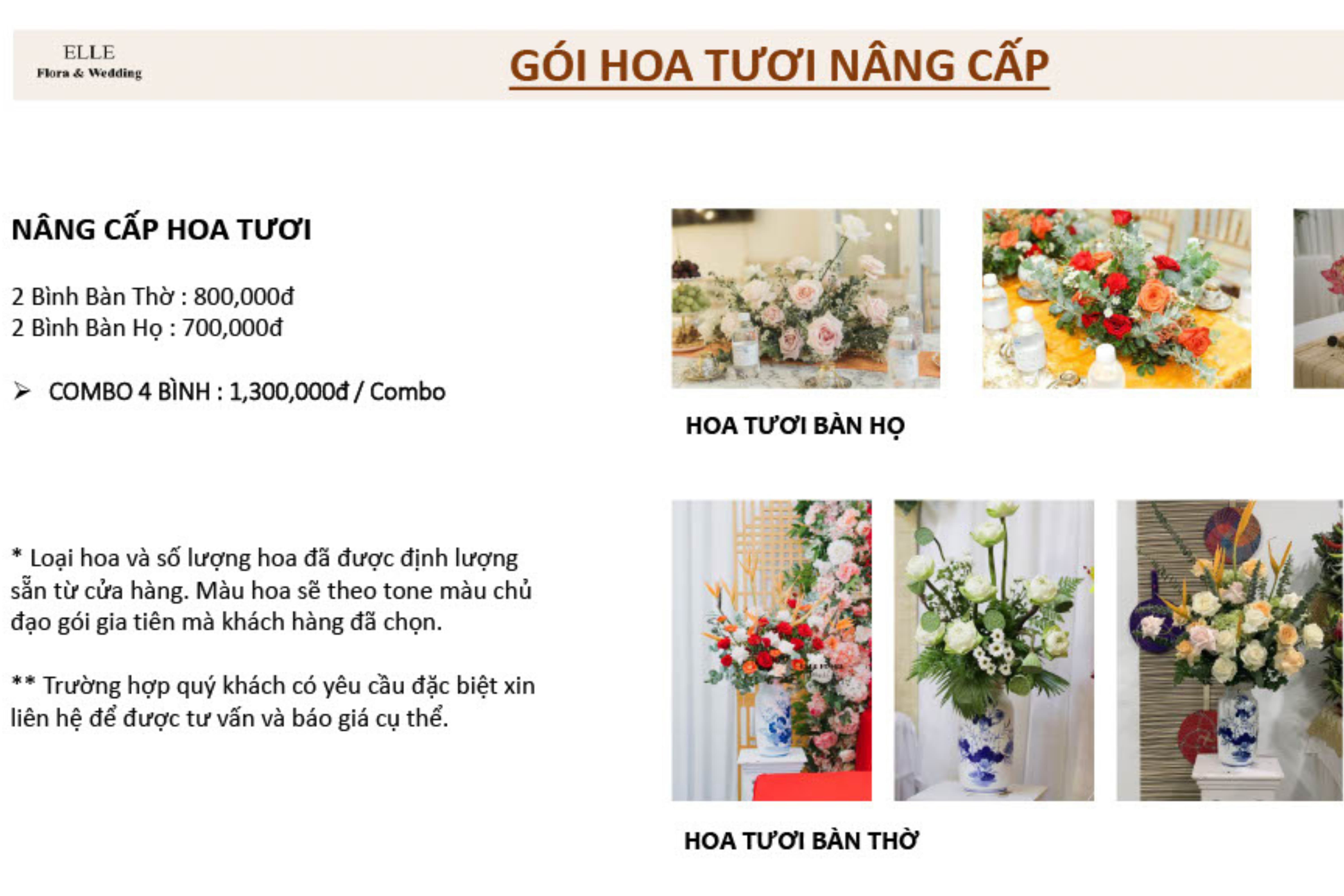 Bình hoa Gia Tiên (02 bình hai bên)