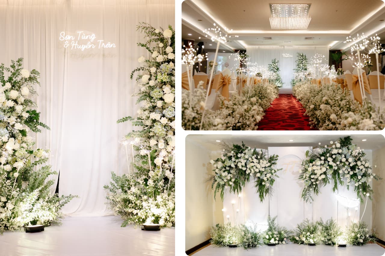 Trang Trí Sân Khấu - full trang trí Tại Rex