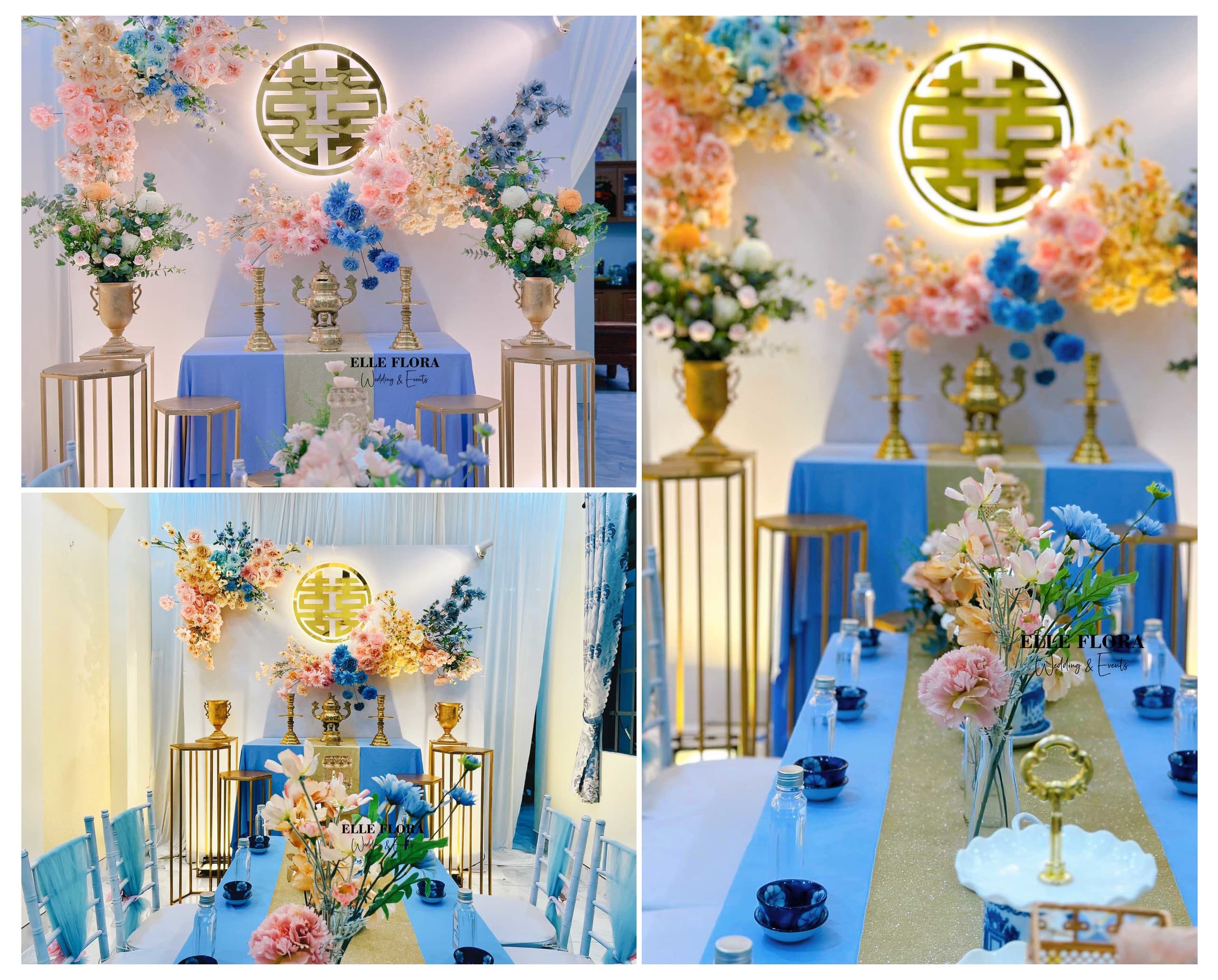 Trang trí gia tiên cho nhà nhỏ tại TP HCM