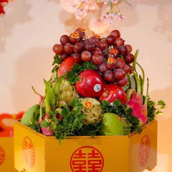 Mâm trái cây ngũ quả