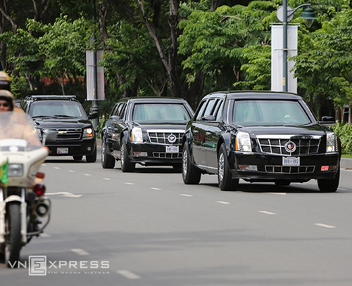 Sài Gòn cấm nhiều tuyến đường để đón Tổng thống Obama