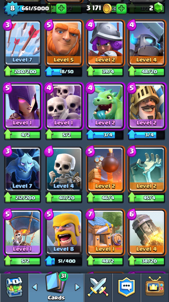 clash of clans wizard