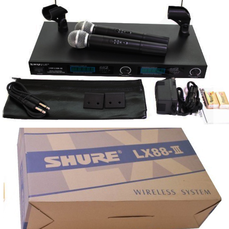 Micro không dây Shure LX88-III Dynamic Wireless System