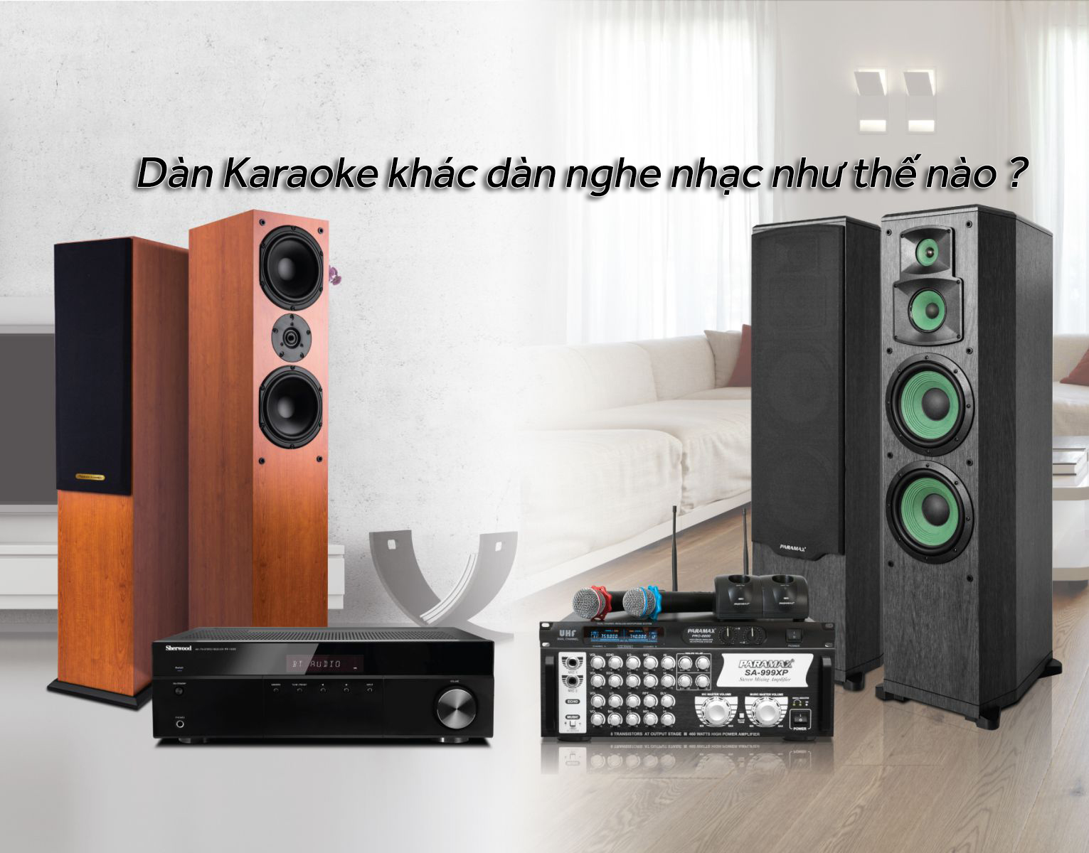 Dàn nghe nhạc và dàn karaoke