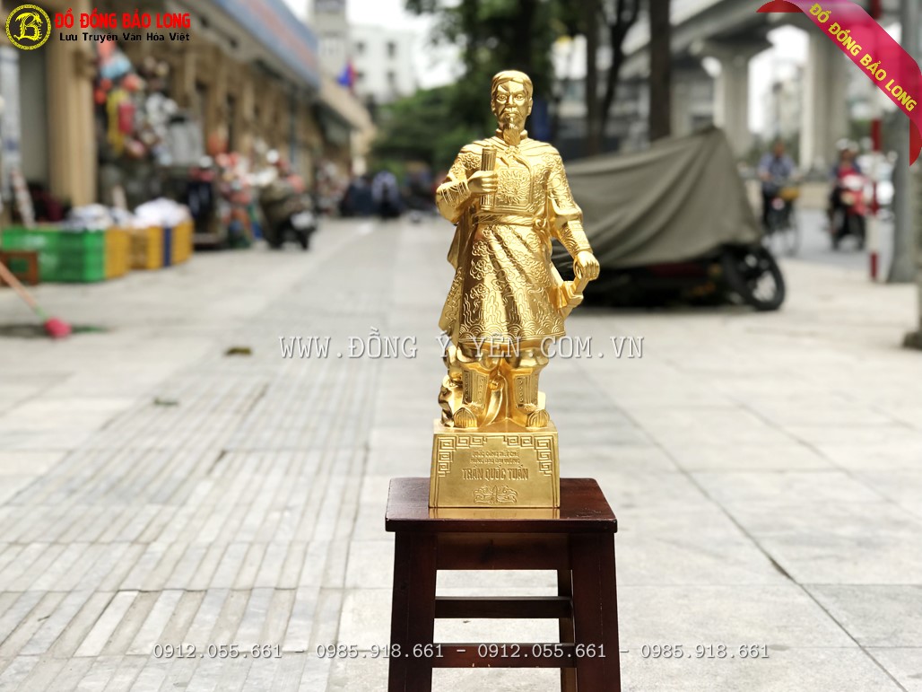 Tượng Trần Hưng Đạo bằng đồ đồng cao cấp