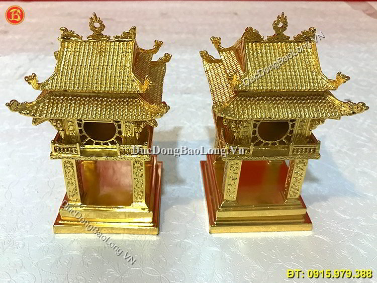 Biểu tượng Khuê Văn Các bằng đồng do Đúc Đồng Bảo Long sản xuất