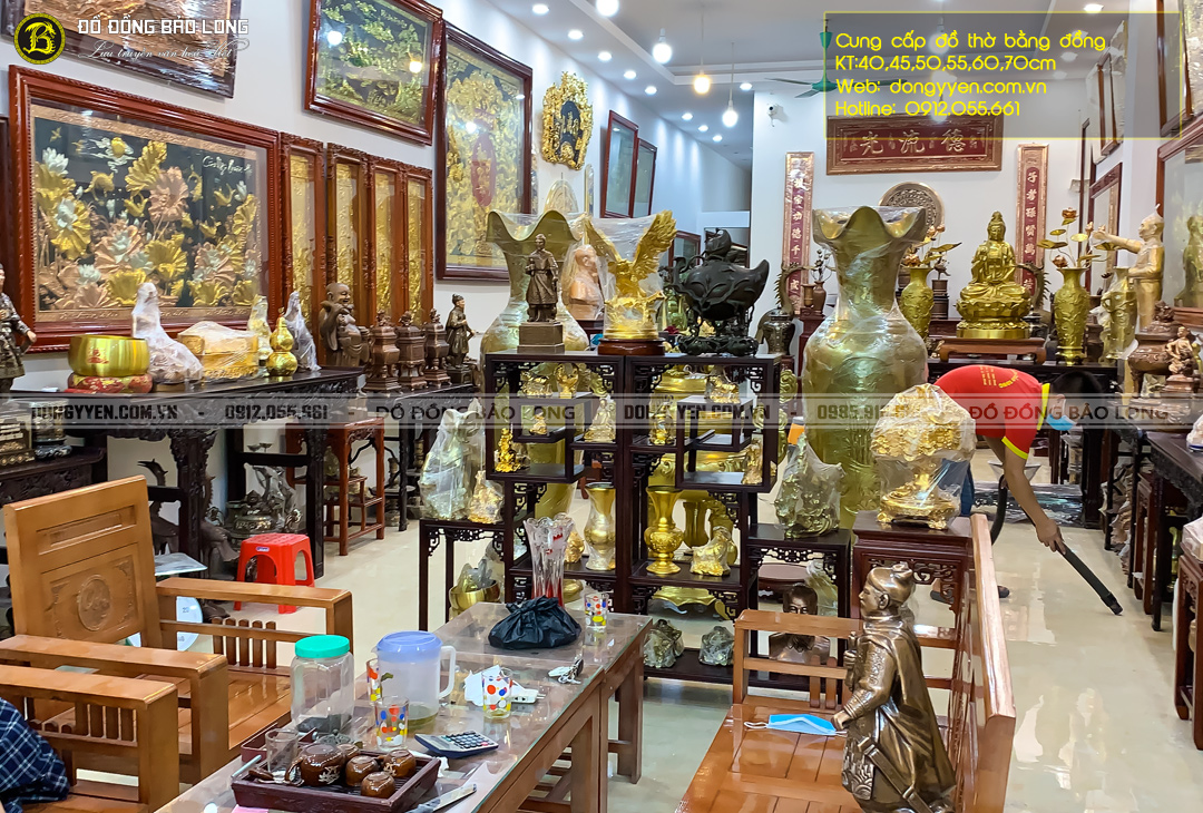 cửa hàng bán đồ thờ bằng đồng, nơi bán đồ thờ đồng cao cấp, giá rẻ