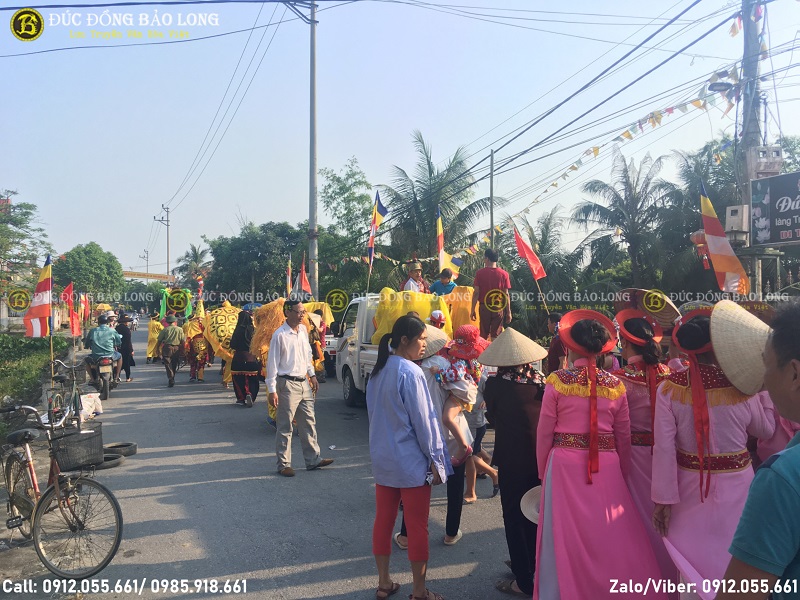 đúc đại hồng chung 120kg cho chùa trúc long