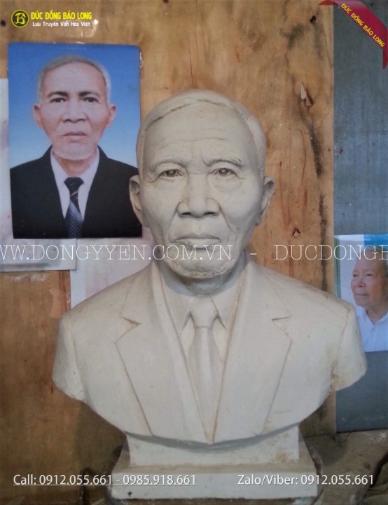 Đúc Tượng chân dung bằng đồng của Bảo Long được khẳng định uy tín trên thị trường