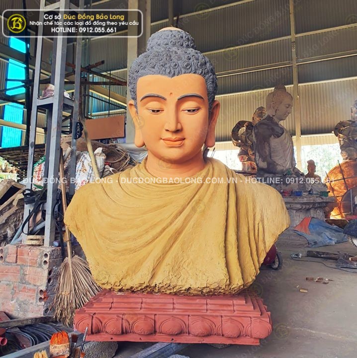 nhận đúc tượng phật thích ca cho nhà chùa