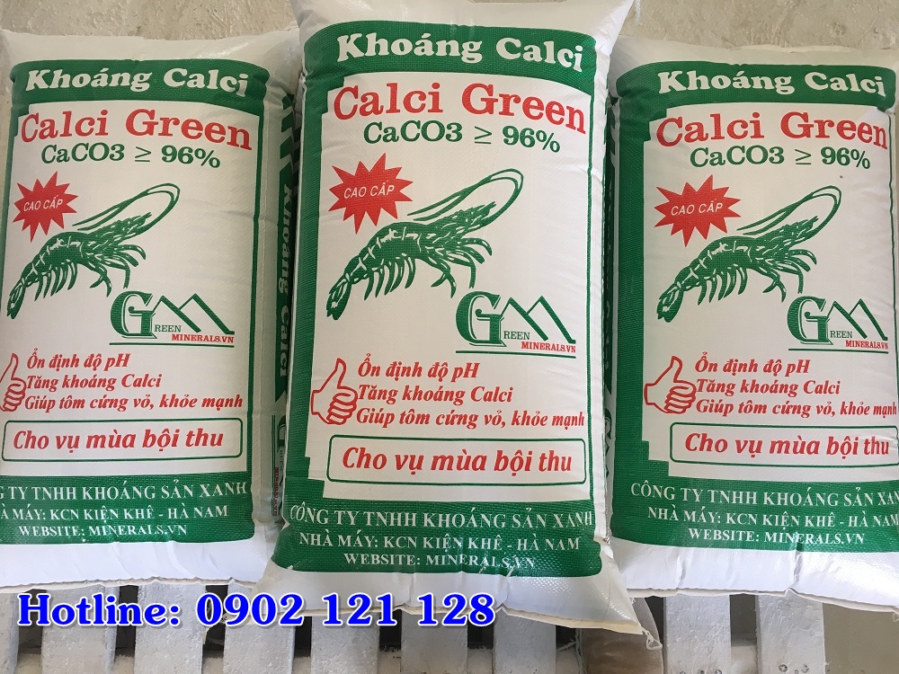 vôi Calci Green thủy sản