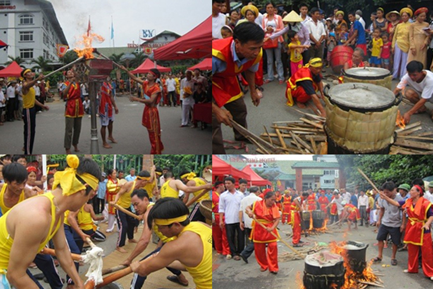 Lễ hội Bánh chưng bánh dày Sầm Sơn