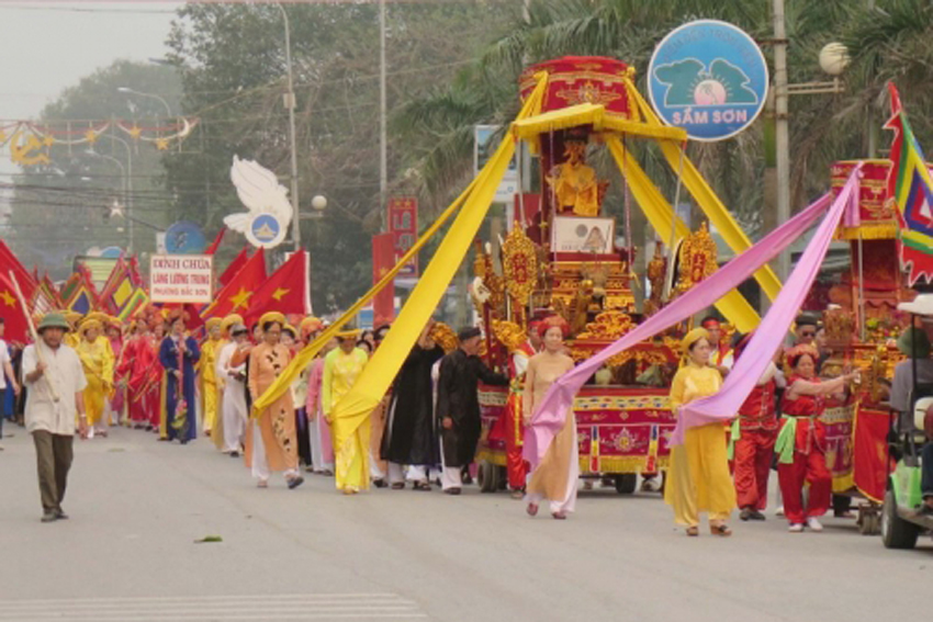 Lễ hội Cầu phúc đền Độc Cước Sầm Sơn