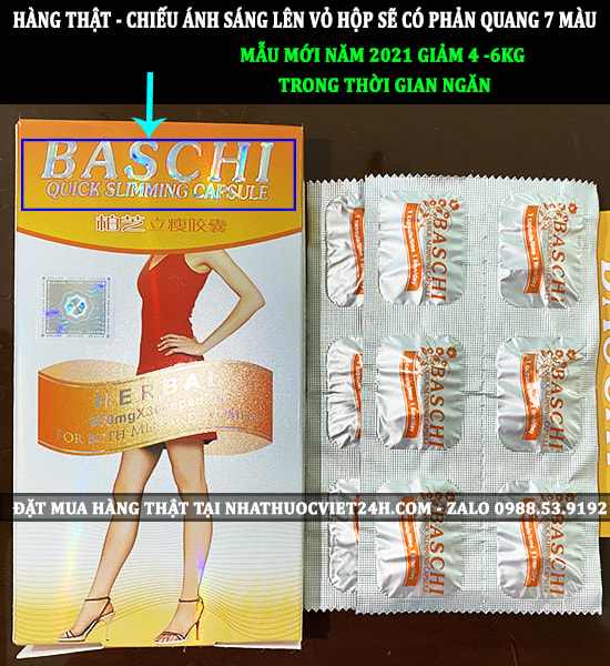 baschi cam, baschi mẫu mới, thuốc giảm cân baschi cam,thuốc baschi cam thế hệ mới