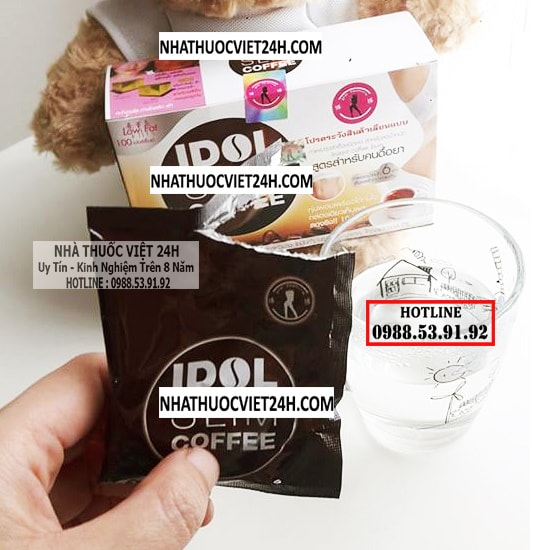 cafe giảm cân idol slim