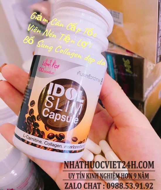 idol slim capsule, idol slim dạng viên , idol slim viên uống