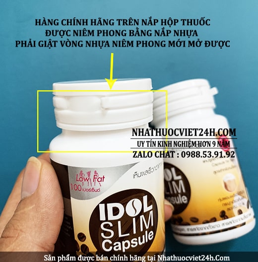 idol slim capsule, idol slim dạng viên , idol slim viên uống