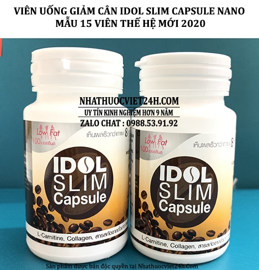 idol slim capsule, idol slim dạng viên , idol slim viên uống