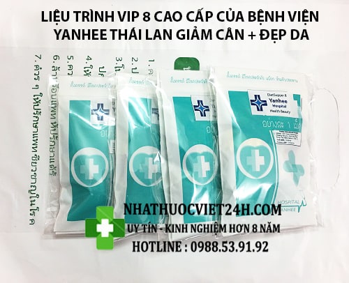 thuốc giảm cân yanhee vip 8