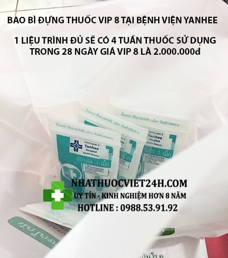 thuốc giảm cân yanhee vip 8