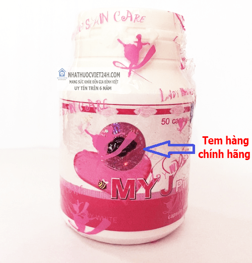 thuốc trắng da my j pink