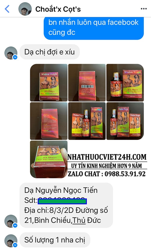 phản hồi dùng thuốc wisdom weight, phản hồi thuốc wisdom, phản hồi dùng wisdom weight, đặt mua thuốc wisdom weight, wisdom phản hồi