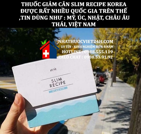 thuốc giảm cân slim recipe