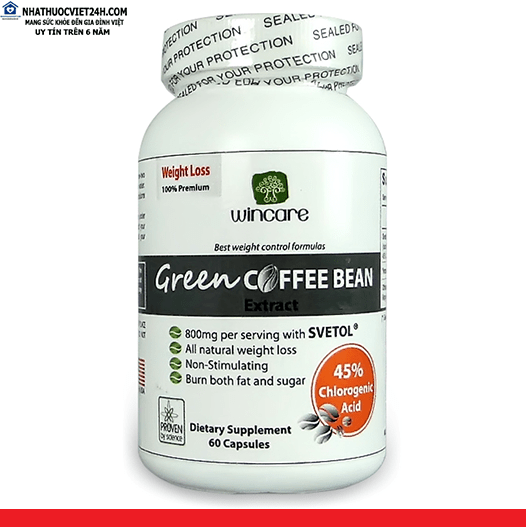 VIÊN GIẢM CÂN GREEN COFFEE BEAN USA