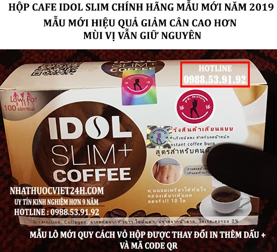 COMBO 3 HỘP CAFE GIẢM CÂN THÁI LAN
