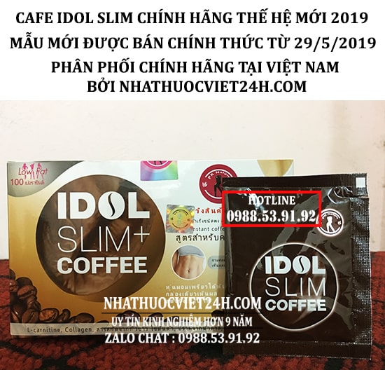 CÀ PHÊ GIẢM CÂN IDOL SLIM NHẬP KHẨU CHÍNH HÃNG THÁI LAN