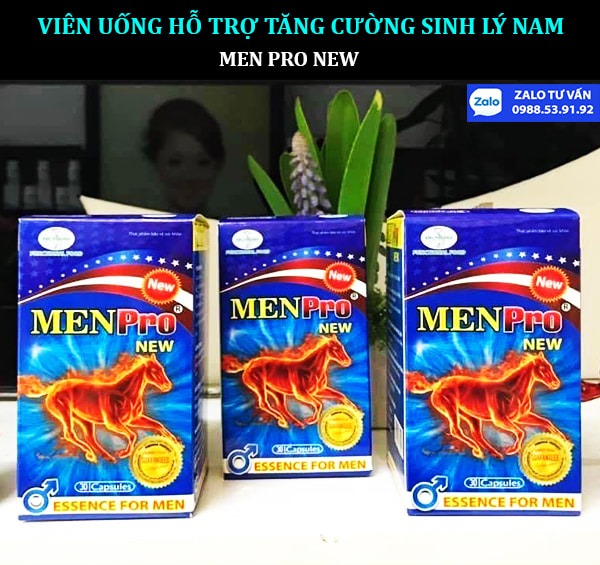 MEN PRO TĂNG CƯỜNG SINH LÝ NAM