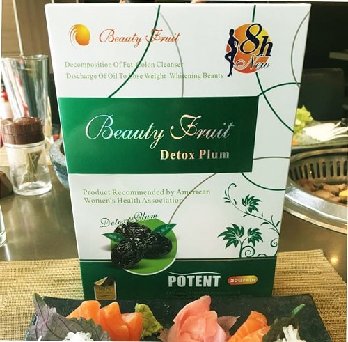 QUẢ MẬN KHÔ GIẢM CÂN DETOX PLUM