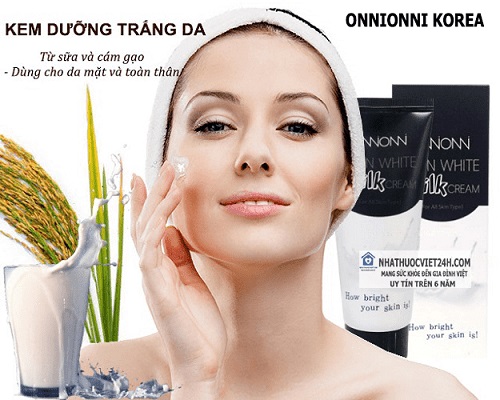KEM DƯỠNG TRẮNG DA MẶT ONNIONNI KOREA