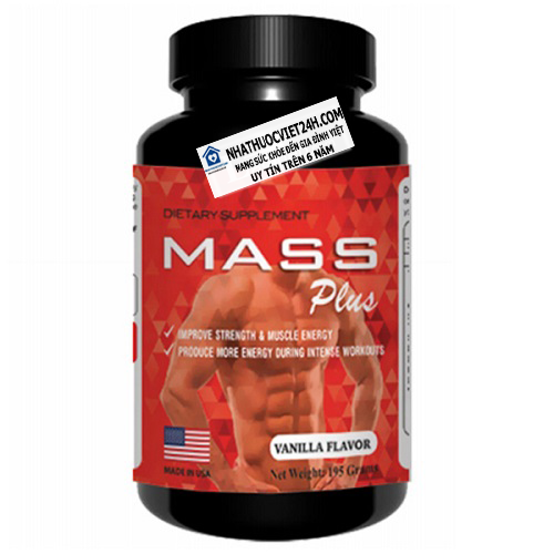 SỮA HỖ TRỢ TĂNG CÂN CAO CẤP MASS PLUS USA