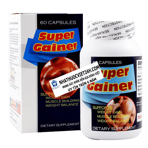 VIÊN UỐNG HỖ TRỢ TĂNG CÂN SUPER GAINER