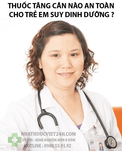 CÓ NÊN CHO TRẺ EM UỐNG THUỐC TĂNG CÂN KHÔNG ?