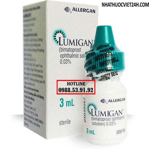 LÀM DÀI LÔNG MI LUMIGAN 0.03%