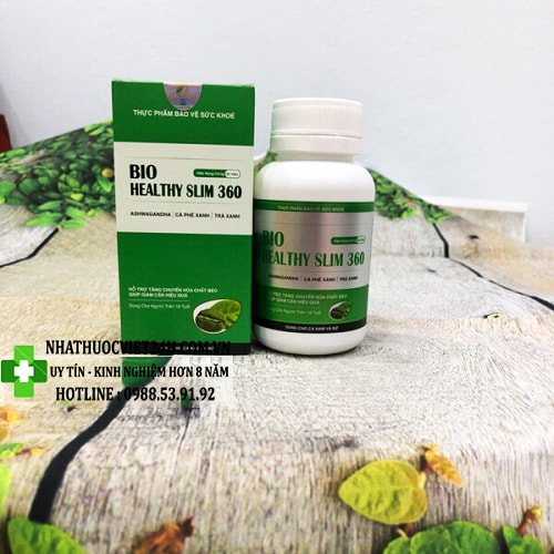 Thuốc Giảm Cân Sinh Học Bio Healty Slim 360
