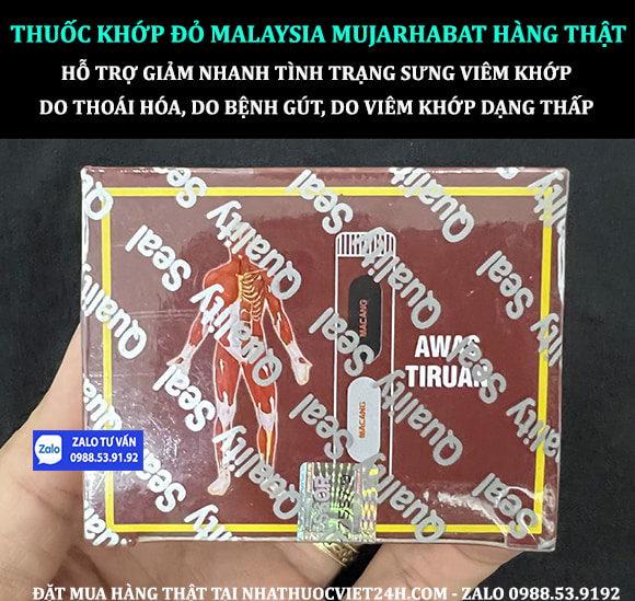 NƠI MUA THUỐC XƯƠNG KHỚP MUJARHABAT KAPSUL MALAYSIA HÀNG THẬT