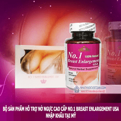 BỘ SẢN PHẨM HỖ TRỢ NỞ NGỰC CAO CẤP TỪ MỸ