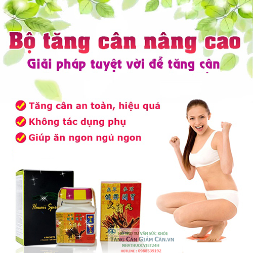 BỘ SẢN PHẨM HỖ TRỢ TĂNG CÂN NÂNG CAO