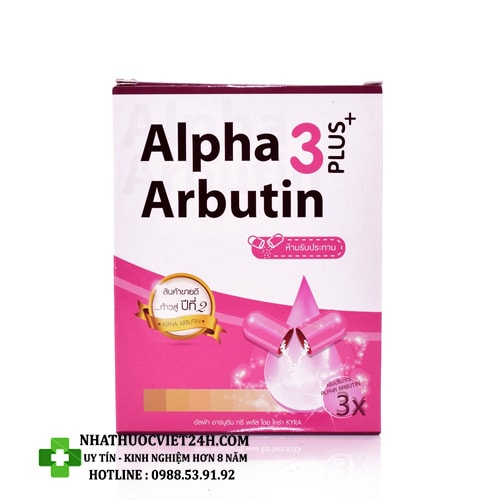 Viên Kich Trắng Da Alpha Arbutin 3 plus