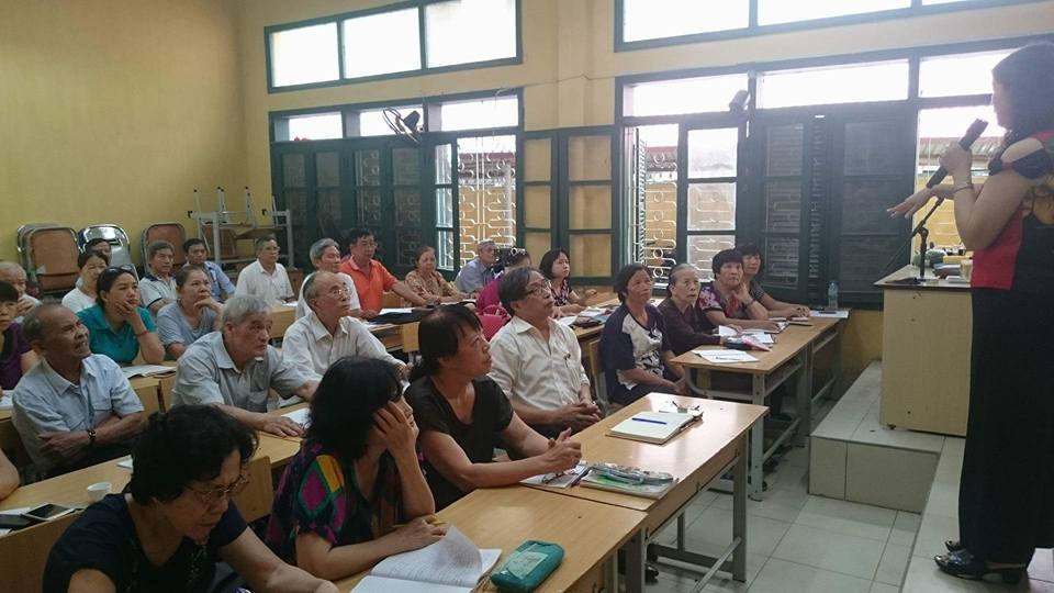 CLB Thanh Bình mở tiếp lớp diện chẩn cơ bản ở quận Hà đông