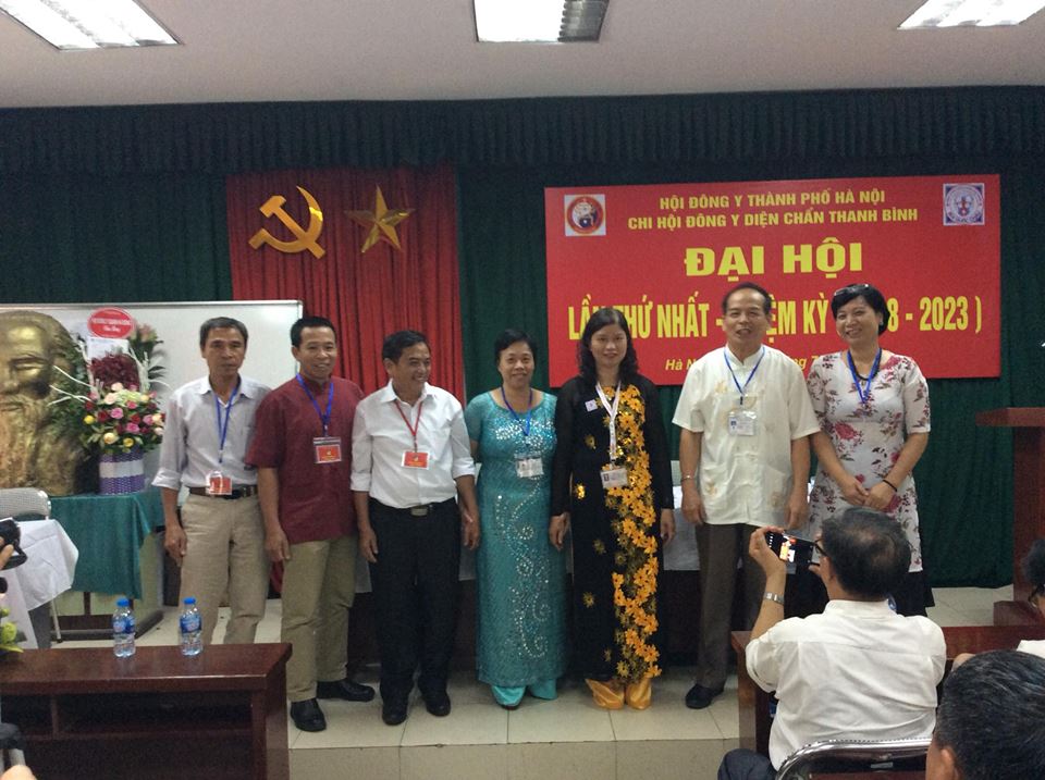Đại hội lần thứ nhất ĐÔNG Y DIỆN CHẨN THANH BÌNH nhiệm kì 2018-2023