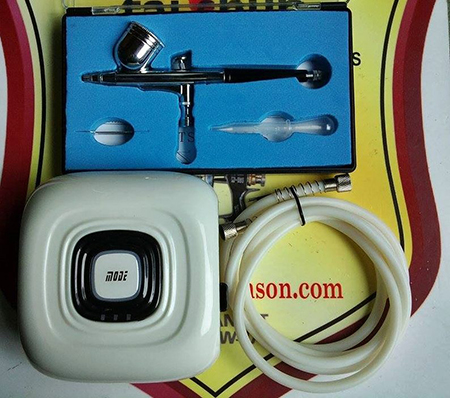 Máy nén khí mini dùng cho Airbush HS08-6 - một vài điểm cần lưu ý