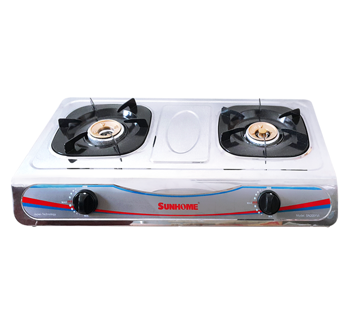 Bếp gas duơng Inox sunhome SN2001VI