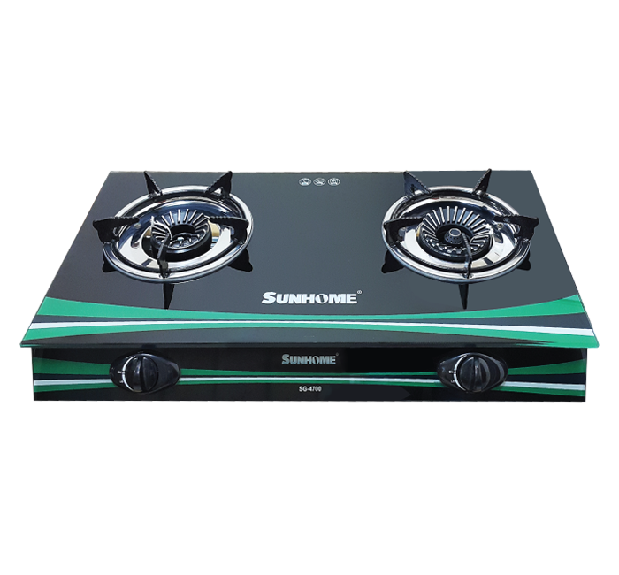 Bếp gas dương mặt kính sunhome SN2471VG