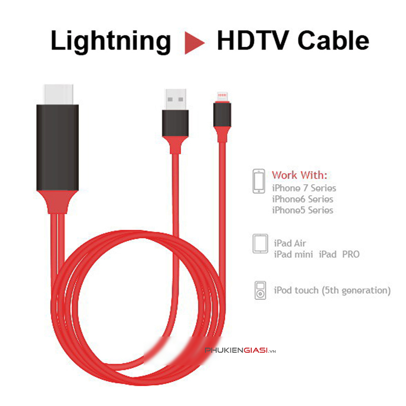 cáp hdmi cho iphone 6